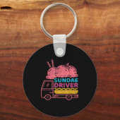 Sundae Driver Wietsoort  Sleutelhanger (Voorkant)