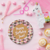 Sundae Ice Cream Verjaardag Papieren Bordje (Feest)