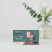 Sundae - IJssalon Visitekaartje (Staand voorkant)