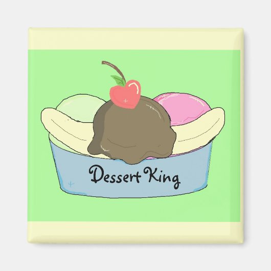 Sundae Lovers Magneet (Voorkant)