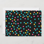 Sundae Party Verjaardag Kaart (Achterkant)