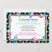 Sundae Party Verjaardag Kaart (Voorkant)