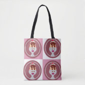 Sundae Pattern Leuke Ice Cream Fun Design Tas (Voorkant)