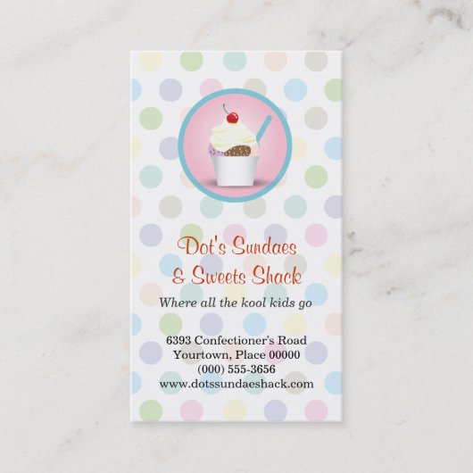 Sundae Shop Loyalty Rewards (Voorkant)