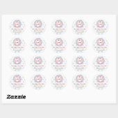 Sundae Shop Ronde Sticker (Vel)