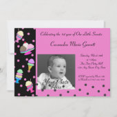 Sundae Shoppe/ Foto Verjaardag Kaart (Voorkant)