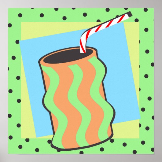 Sundae Shoppe/Limoen Poster (Voorkant)