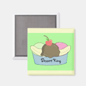 Sundaeliefhebbers Magneet (Voorkant / Achterkant)