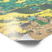 Sundai, Edo Hokusai Ukiyo-e Japanse kunst Foto Afdruk (Hoek)