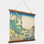 Sundai, Edo Hokusai Ukiyo-e Japanse kunst Hangend Wandkleed (Gebogen)