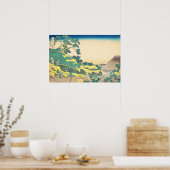 Sundai, Edo Hokusai Ukiyo-e Japanse kunst Poster (Keuken)