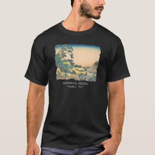 Sundai Edo Katsushika Hokusai Retro Japane T-shirt