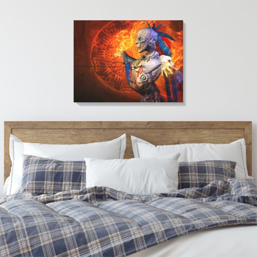 Sundance Canvas Afdruk (Insitu (Slaapkamer))