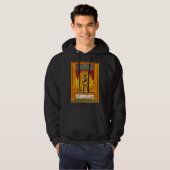 Sundance Chic: exclusieve festivalhoodie Hoodie (Voorkant volledig)