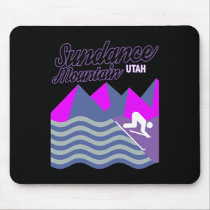Sundance Mountain Utah Usa Ski Resort Snowboarding Muismat
