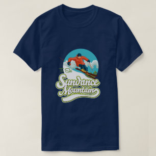 Sundance Mountains ski logo T-shirt