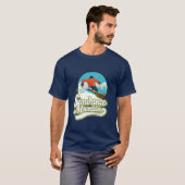 Sundance Mountains ski logo T-shirt (Voorkant volledig)