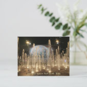 Sundance Square Chisholm Trail Mural Briefkaart (Staand voorkant)