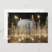 Sundance Square Chisholm Trail Mural Briefkaart (Voorkant / Achterkant)