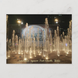 Sundance Square Chisholm Trail Mural Briefkaart