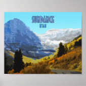 Sundance Utah Mountains  Poster (Voorkant)