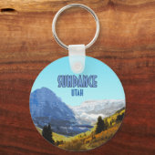 Sundance Utah Mountains Sleutelhanger (Voorkant)