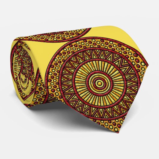 Sundancing Medallion Stropdas (Opgerold)