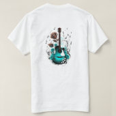 Sundar Gitaar  T-shirt (Design achterkant)