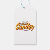SUNDAY BEST SUMMER CADEAULABEL (Voorkant)