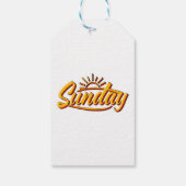 SUNDAY BEST SUMMER CADEAULABEL (Achterkant)