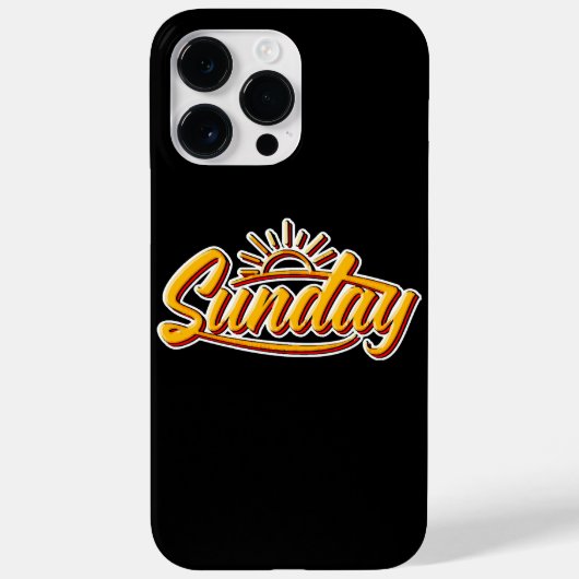 SUNDAY BEST SUMMER Case-Mate iPhone CASE (Achterkant)