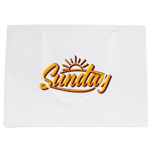 SUNDAY BEST SUMMER GROOT CADEAUZAKJE (Voorkant)