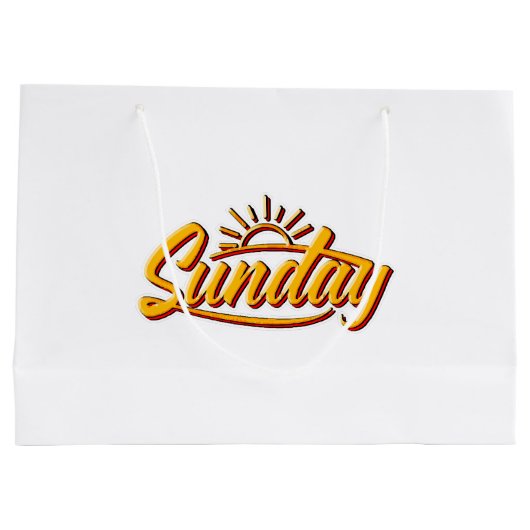 SUNDAY BEST SUMMER GROOT CADEAUZAKJE (Achterkant)