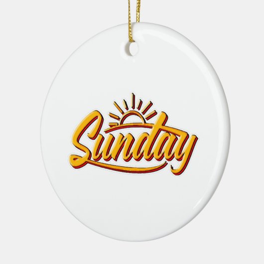 SUNDAY BEST SUMMER KERAMISCH ORNAMENT (Links)