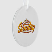 SUNDAY BEST SUMMER ORNAMENT (voorkant)