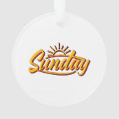 SUNDAY BEST SUMMER ORNAMENT (achterkant)