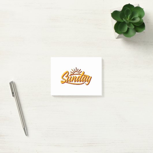 SUNDAY BEST SUMMER POST-IT® NOTES (Kantoor)