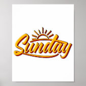 SUNDAY BEST SUMMER POSTER (Voorkant)
