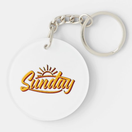 SUNDAY BEST SUMMER SLEUTELHANGER (Achterkant)