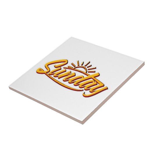 SUNDAY BEST SUMMER TEGELTJE (Zijkant)