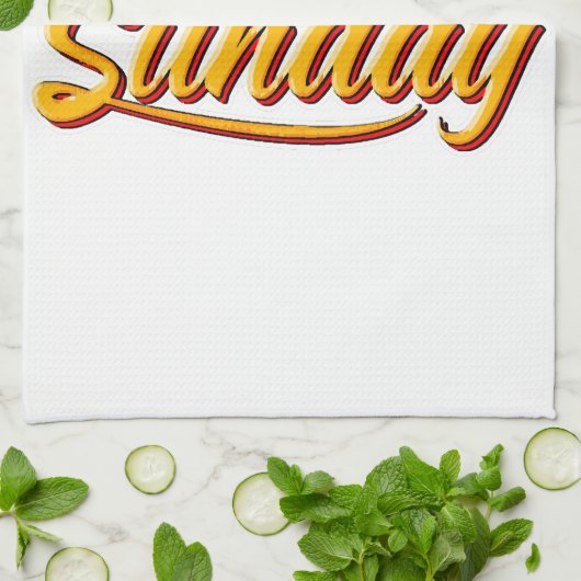 SUNDAY BEST SUMMER THEEDOEK (Gevouwen)