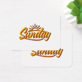 SUNDAY BEST SUMMER VISITEKAARTJE (Bureau)