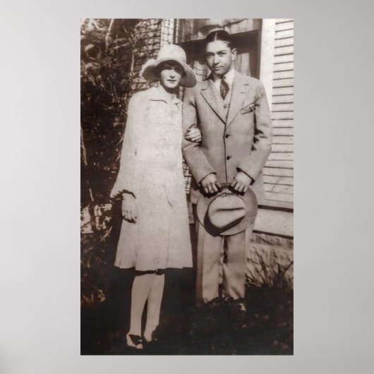 SUNDAY BESTE BONNIE EN CLYDE POSTER (Voorkant)