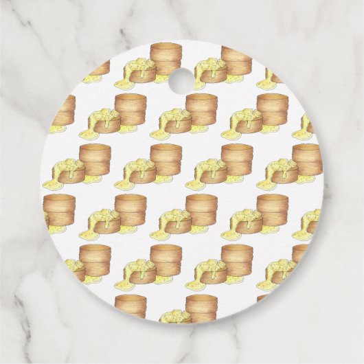 Sunday Breakfast Brunch Biscuits Sause Gravy Bedankjes Labels (Achterkant)