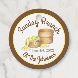Sunday Breakfast Brunch Biscuits Sause Gravy Bedankjes Labels