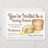 Sunday Breakfast Brunch Biscuits Sause Gravy Kaart (Voorkant)