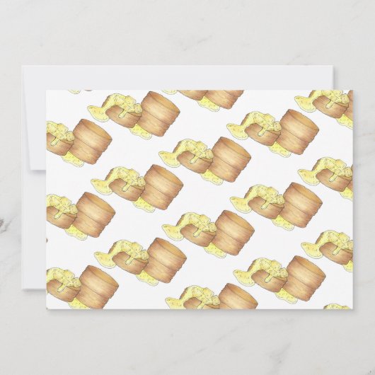 Sunday Breakfast Brunch Biscuits Sause Gravy Kaart (Achterkant)