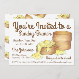 Sunday Breakfast Brunch Biscuits Sause Gravy Kaart