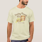 Sunday Breakfast Brunch Biscuits Sause Gravy T-shirt (Voorkant)