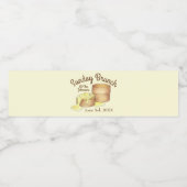 Sunday Breakfast Brunch Biscuits Sause Gravy Waterfles Etiket (Enkel label)